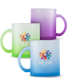 CANECA VIDRO 350ML