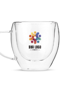 CANECA DE VIDRO 160ML