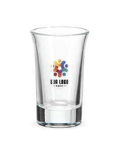 Copo de vidro de 50ml, conjunto com 6 peças. Ideal para servir bebidas e cocktails. Design transparente e elegante, perfeito para festas e eventos.