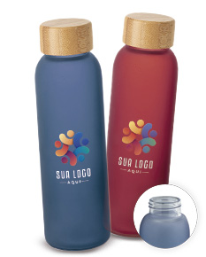 Squeeze em vidro fosco 520 mL para toiletry e cuidados de higiene, clean e transparente, com tampa de plástico e design elegante.