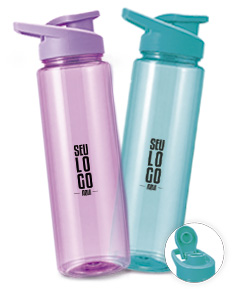 GARRAFA PLÁSTICA 800ML