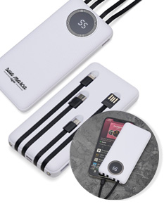 CARREGADOR PORTÁTIL 10.000MAH DISPLAY