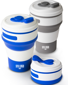 COPO RETRÁTIL DE SILICONE 350ML
