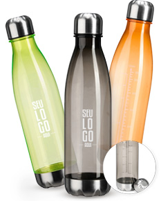 GARRAFA PLÁSTICA 750ML