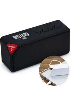 CAIXA DE SOM BLUETOOTH RÁDIO FM + MP3