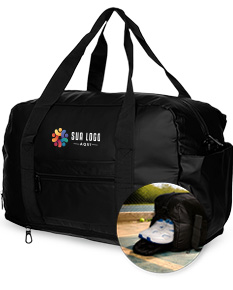 BOLSA COURO SINTÉTICO EXPANSÍVEL 36L